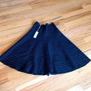 Houndstooth Skirt Max Studio size S/M